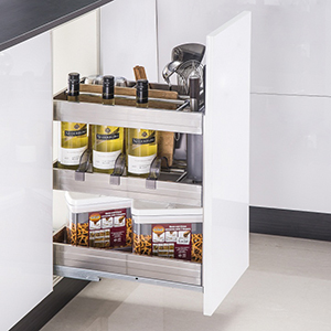 KỆ GIA VỊ DAO THỚT INOX HỘP GARIS BC01.300